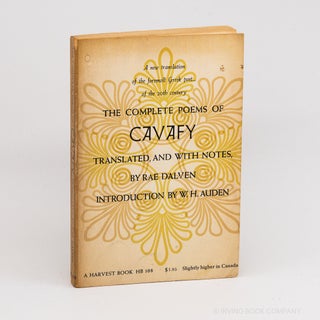 The Complete Poems of Cavafy (Harvest Book No. 108). C. P. CAVAFY, W H. AUDEN