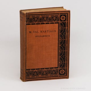 M. Val. Martialis Epigrammata. MARTIAL, W M. LINDSAY