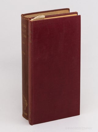 Cicero: Select Letters with Historical Introductions Notes and Appendices. CICERO, W W. HOW, A C....