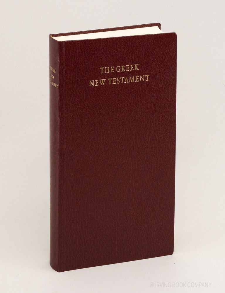 The Greek New Testament. KURT ALAND.