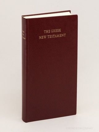 The Greek New Testament. KURT ALAND