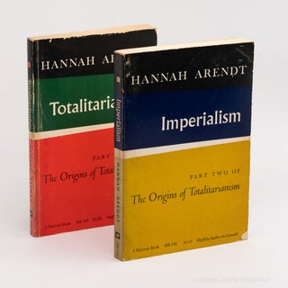 Imperialism [together with] Totalitarianism. (Harvest Book). HANNAH ARENDT