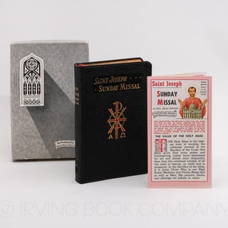 Saint Joseph Sunday Missal; A Simplified Arrangement of Praying the Mass on All Sundays and Feast...