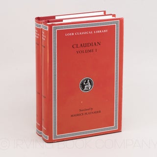 Claudian. Volumes I-II (LCL 135, 136). CLAUDIAN, MAURICE PLATNAUER