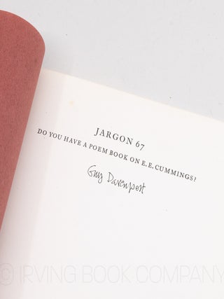 Do You Have a Poem Book on E.E. Cummings? (Jargon 67)