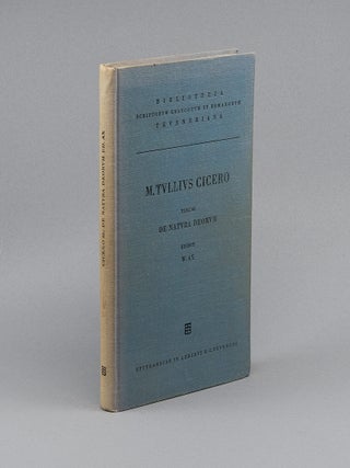 M. Tulli Ciceronis Scripta quae Manserunt Omnia. Fasc. 45: De Natura Deorum. M. TULLIUS CICERO,...
