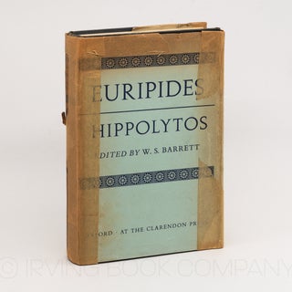 Hippolytus. EURIPIDES, W S. BARRETT