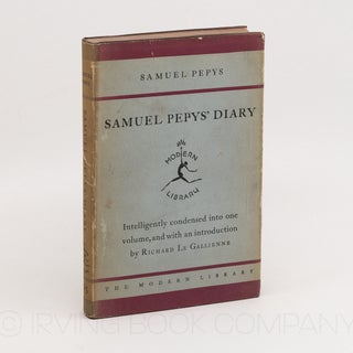 Passages from the Diary of Samuel Pepys. SAMUEL PEPYS, RICHARD LE GALLIENNE