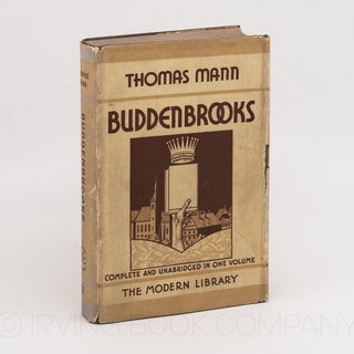 Buddenbrooks (Modern Library No. 57). THOMAS MANN, H T. LOWE-PORTER