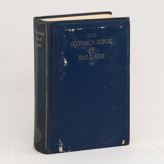 The Oxford Book of Ballads. JAMES KINSLEY