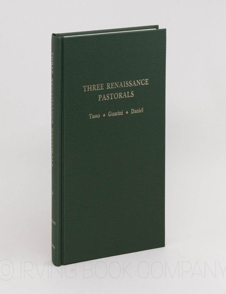 Three Renaissance Pastorals (MRTS 102) [Aminta, Pastor Fido, and Queenes Arcadia]; Tasso, Guarini, Daniel. TORQUATO TASSO, AND SAMUEL DANIEL, BATTISTA GUARINI.