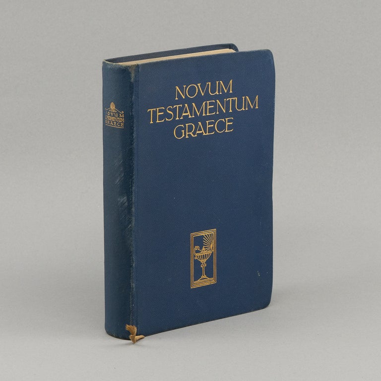 Novum Testamentum Graece. D. EBERHARD NESTLE, D. ERWIN NESTLE.