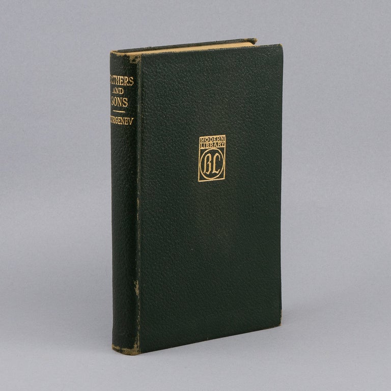 Fathers and Sons [Modern Library No. 21]. IVAN S. TURGENEV, CONSTANCE GARNETT.