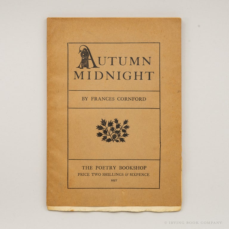 Autumn Midnight. FRANCES CORNFORD, ERIC GILL.