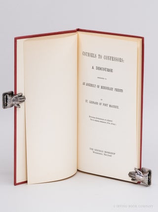 Counsels to Confessors: A Discourse Addressed to an Assembly of Missionary Priests