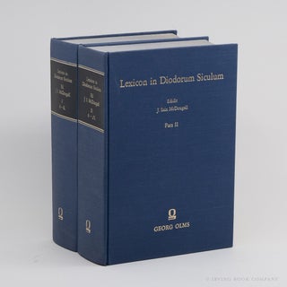 Lexicon in Diodorum Siculum. DIODORUS SICULUS, J. IAIN MCDOUGALL