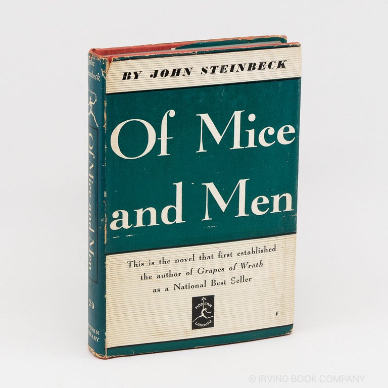 Of Mice and Men (Modern Library No. 29). JOHN STEINBECK.