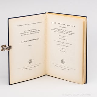 Clemens Alexandrinus; Dritter Band: Stromata Buch VII und VIII. CLEMENT OF ALEXANDRIA, OTTO...