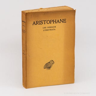 Aristophane. Tome III: Les Oiseaux, Lysistrata (Collection Budé). ARISTOPHANES, VICTOR COULON,...