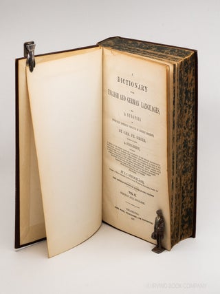 A Dictionary of the English and German Languages, with a Synopsis of English Words Differently...